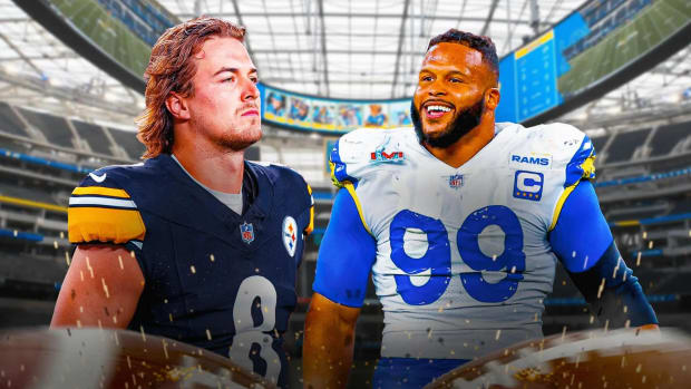 steelers-news-kenny-pickett-gets-real-on-aaron-donald-before-pittsburgh-rams-week-7-game